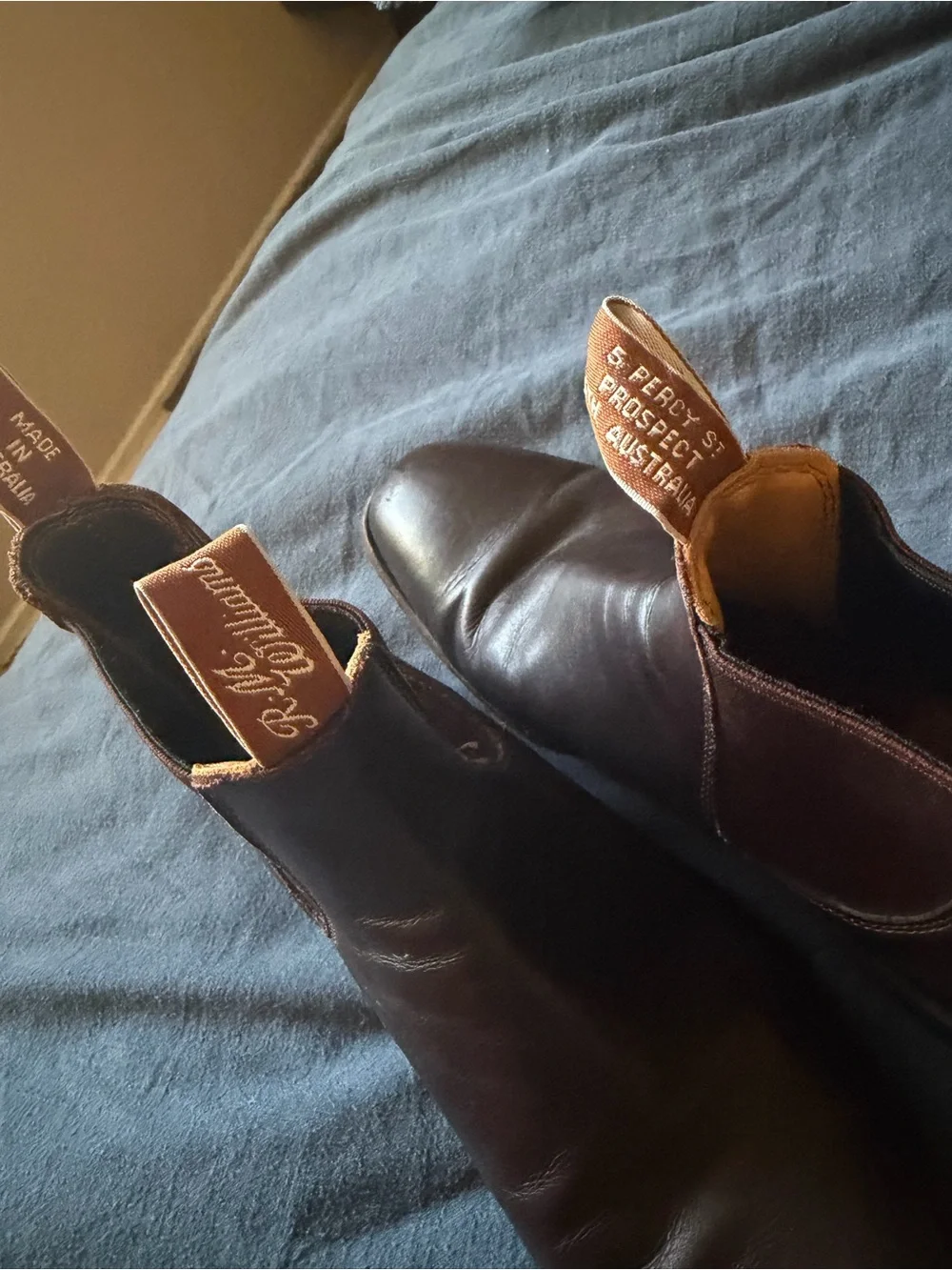 R.M. Williams Men’s Brown Chelsea Boots